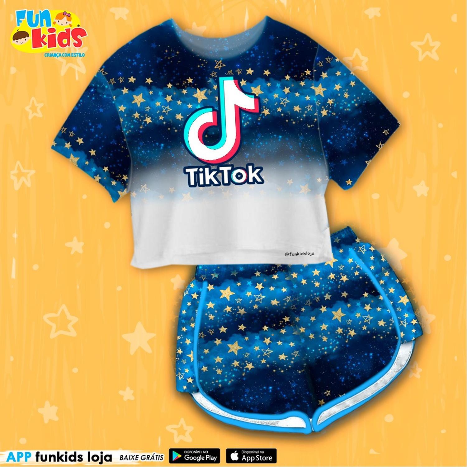 blusa do tik tok de criança