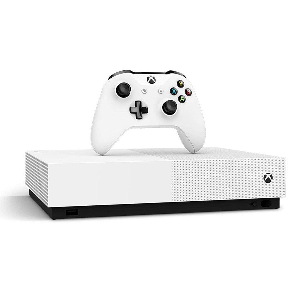 Console Microsoft Xbox One S 1TB All Digital Edition Minecraft Sea of thieves Fortnite Xbox Magazine Luiza