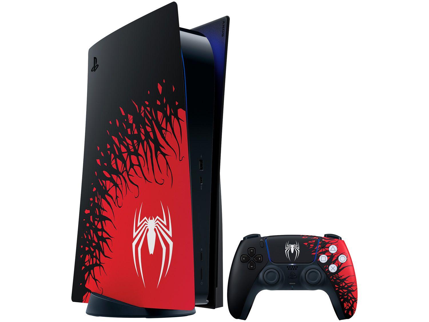 Console Sony Playstation 5 825GB Marvels – Spider-Man 2 Limited Edition Lançamento