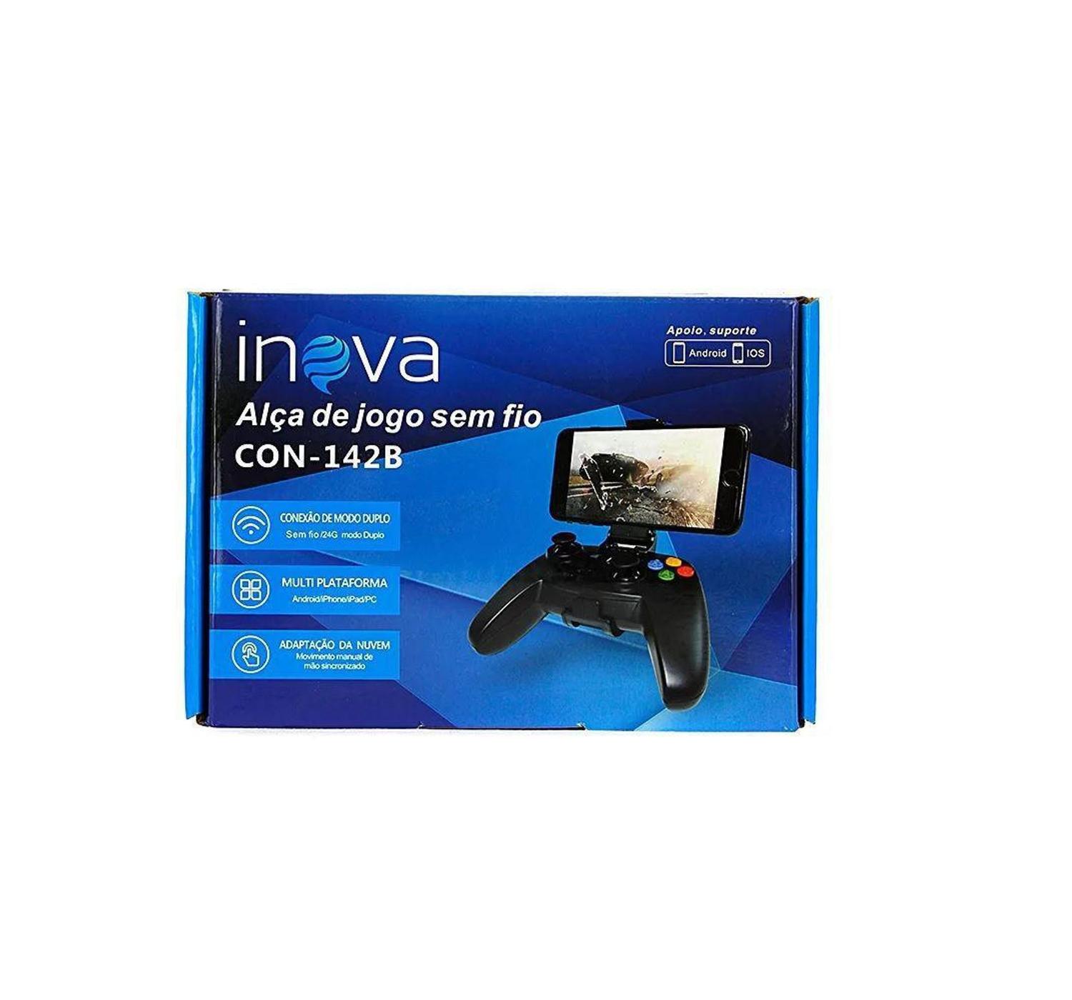 Controle Para Jogar No Celular Joystick Gamer Bluetooth 142b