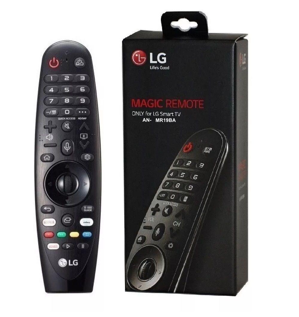 Controle Lg Smart Magic An-mr19ba P/ Tv 55UM7520PSB Original - Controle - Control Lg Smart Tv No Funciona