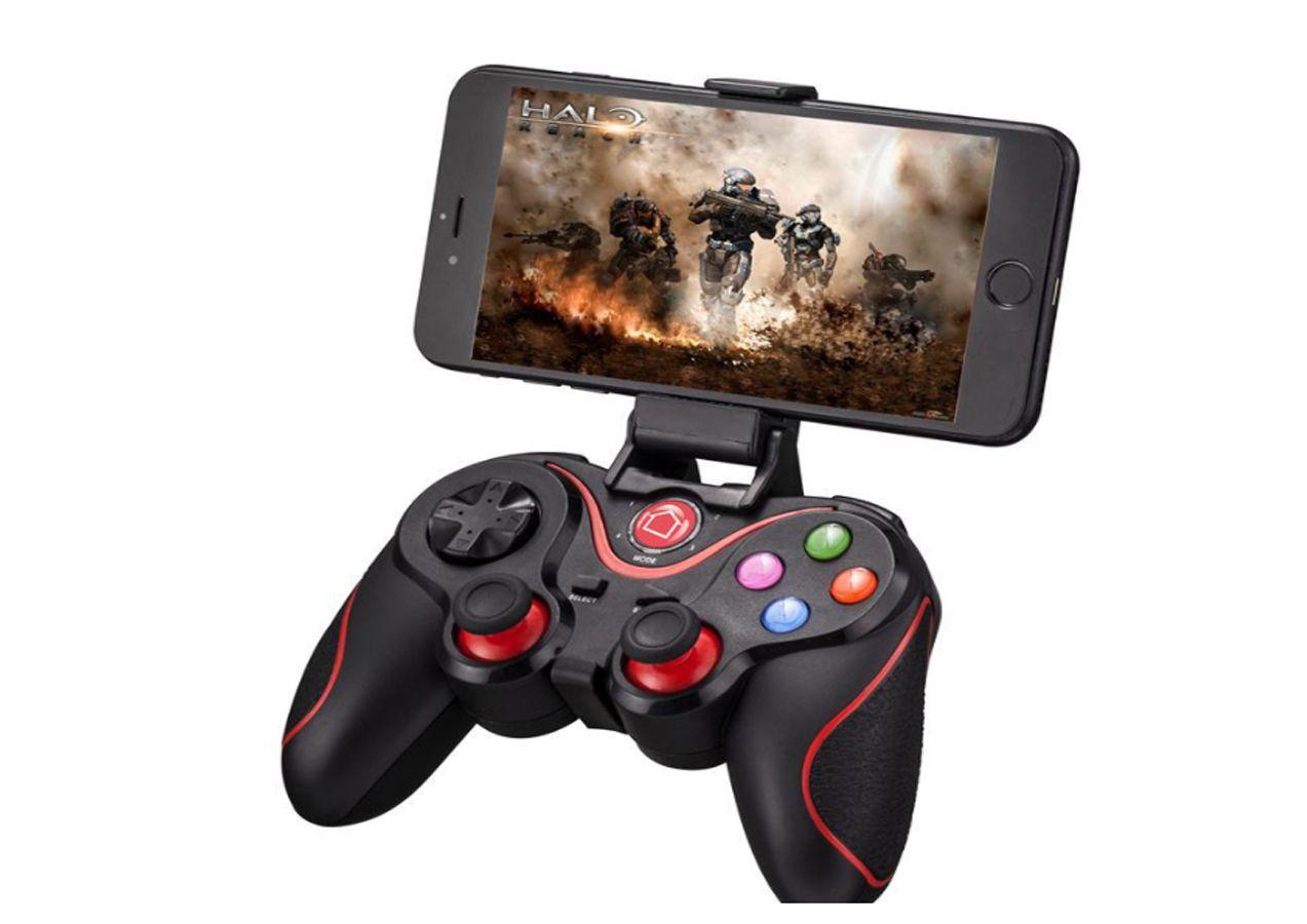 Controle Estilo Vídeo Game Bluetooth Gamepad Para Jogos De Celular