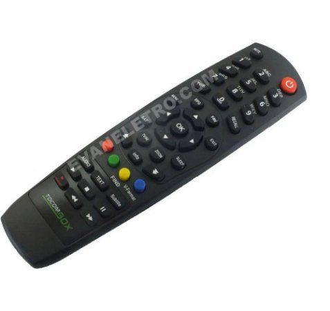 Imagem de Controle Remoto Receptor Tocombox Zeus Iptv HD
