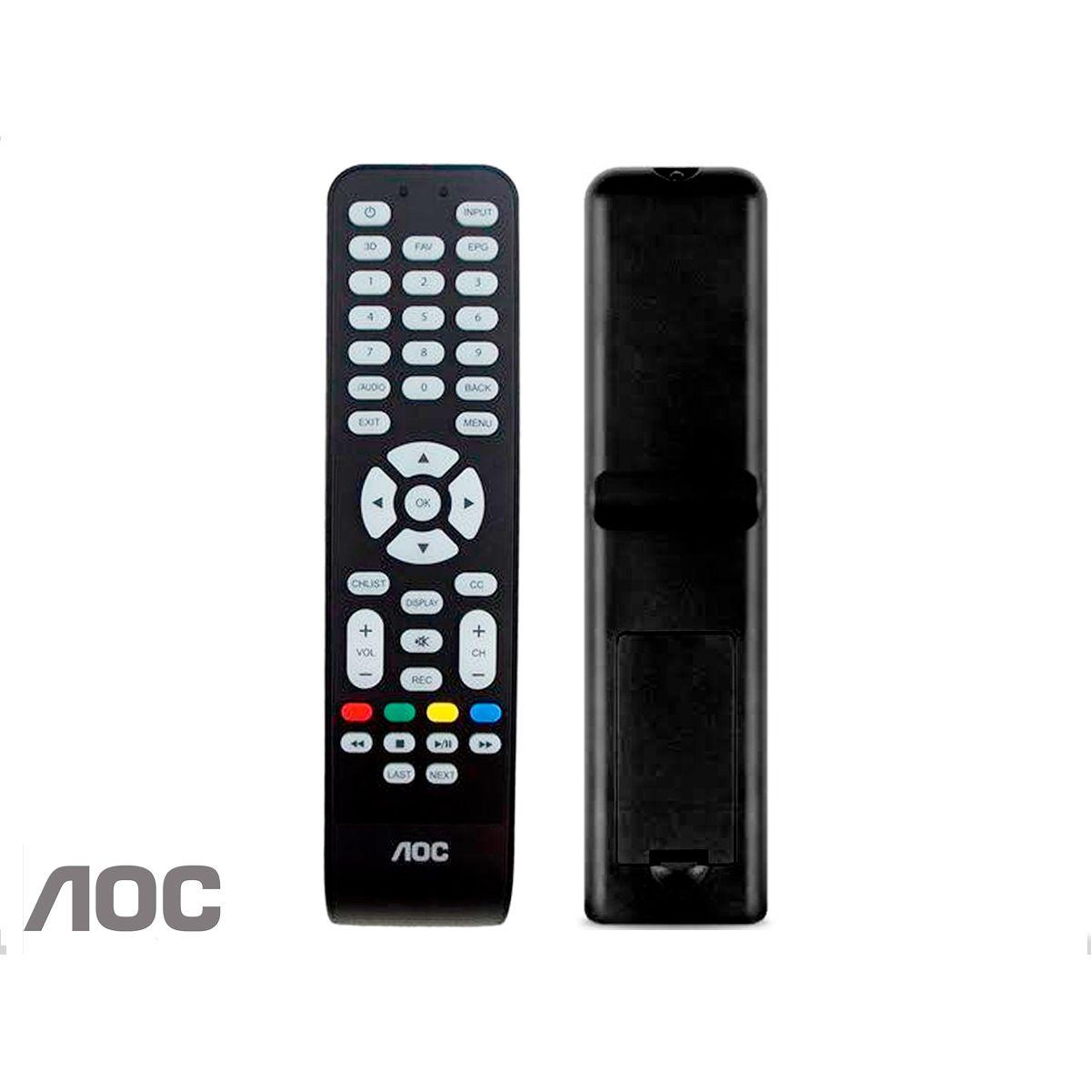 Controle Remoto Tv Aoc Led Smart (original) Controle Remoto para Tv
