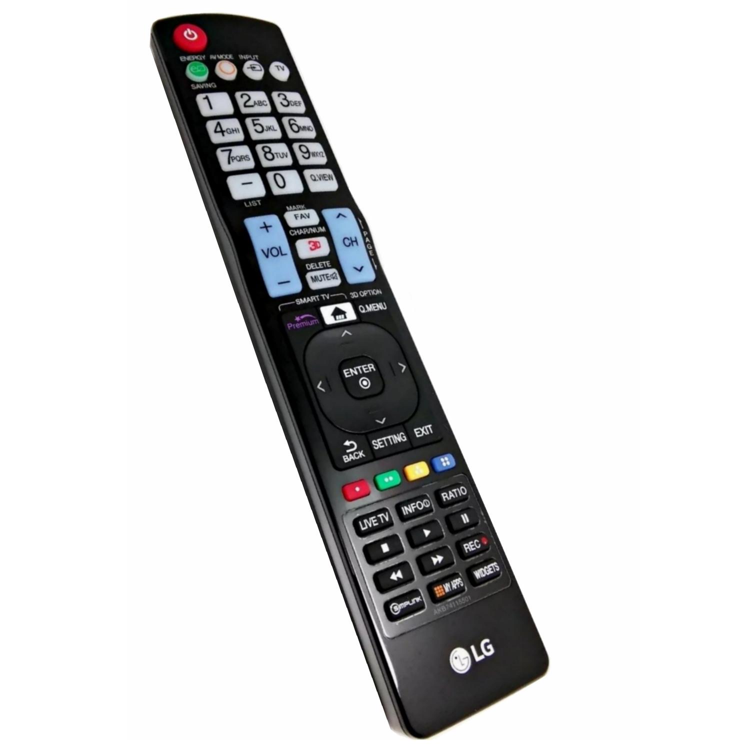 Controle Remoto Tv Lg Smart 3d My Apps Akb74115501 Original Controle