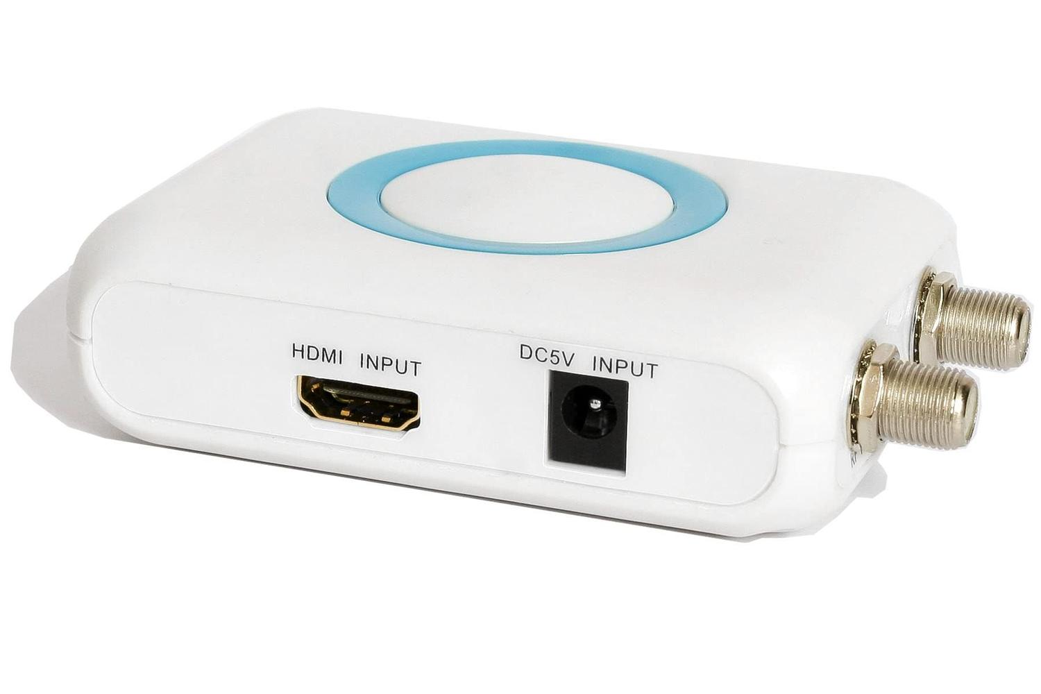 Conversor Coaxial A Hdmi Conversor HDMI Para RF/RCA Coaxial