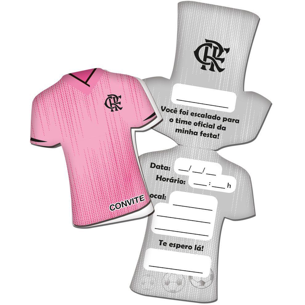 short do flamengo rosa