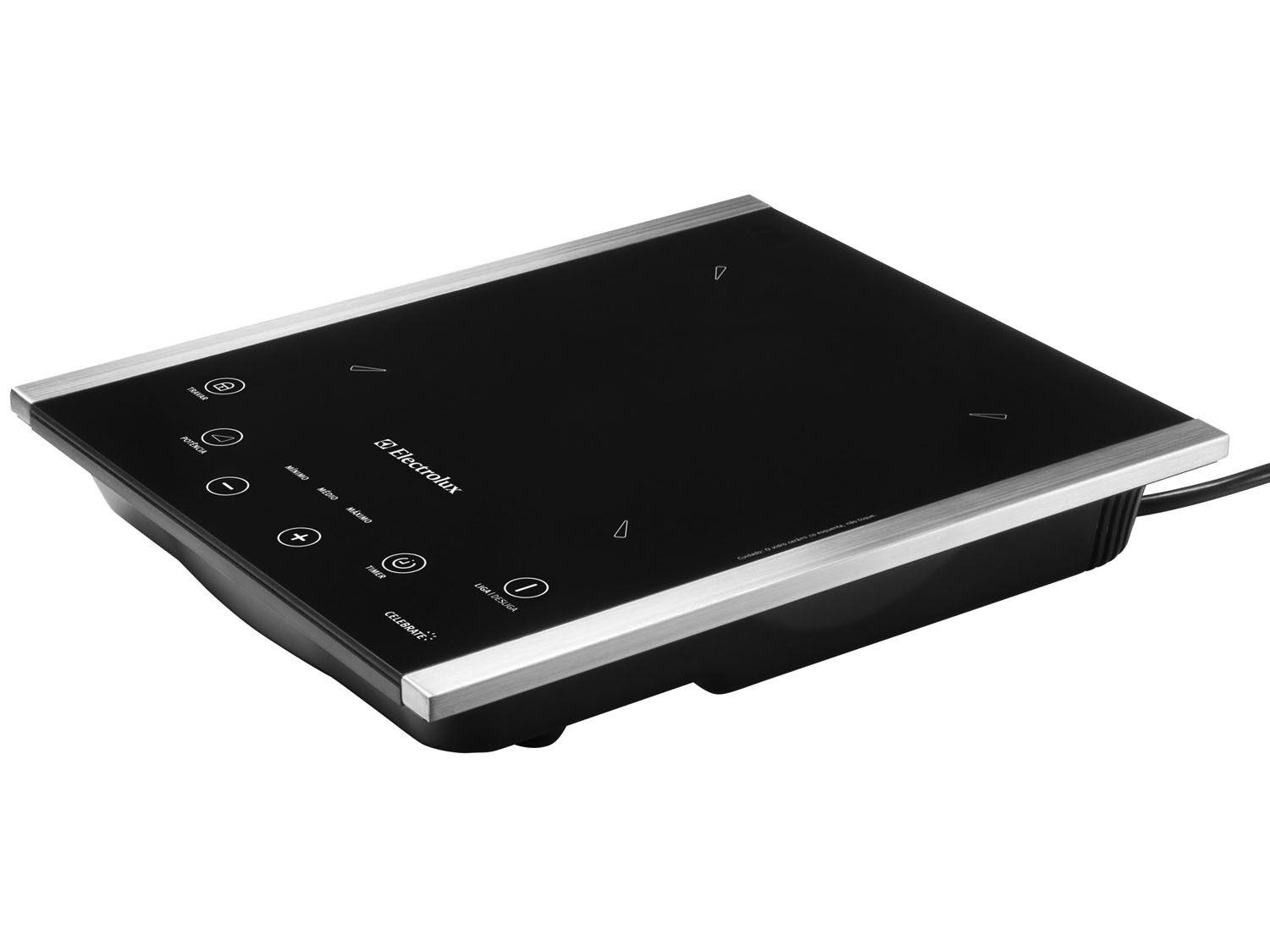 Cooktop 1 Boca Electrolux ICP30 Inox Elétrico Cooktop Magazine Luiza