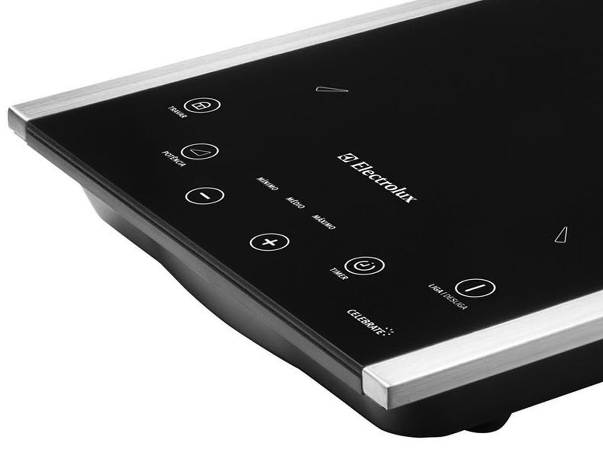 Cooktop 1 Boca Electrolux ICP30 Inox Indução Cooktop Magazine Luiza