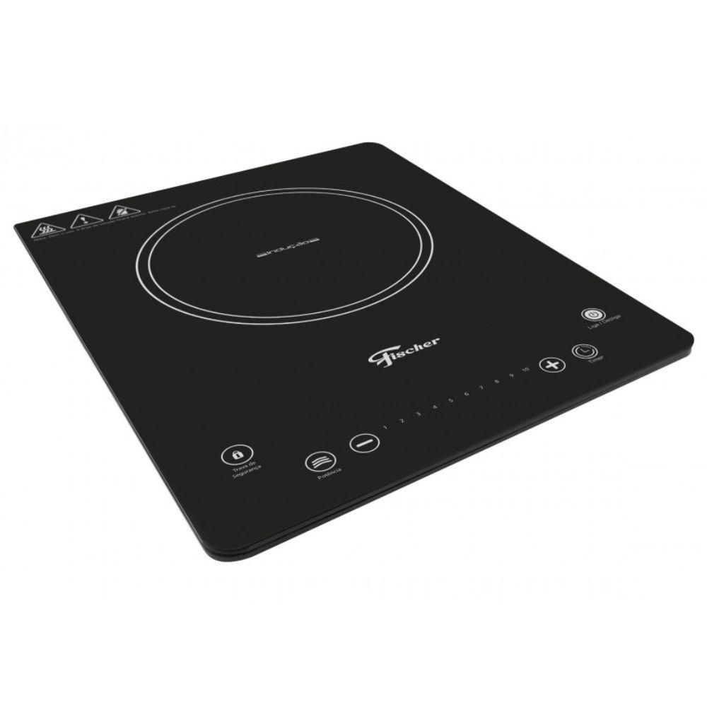 Cooktop 1 Boca Fischer Indução Mesa Vitrocerâmica 127v Cooktop 1 Boca Magazine Luiza