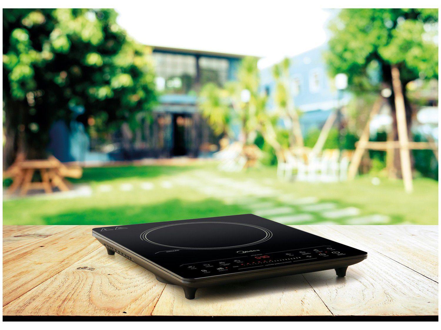 Cooktop 1 Boca Midea Indução Preto CYAD11 Cooktop Magazine Luiza