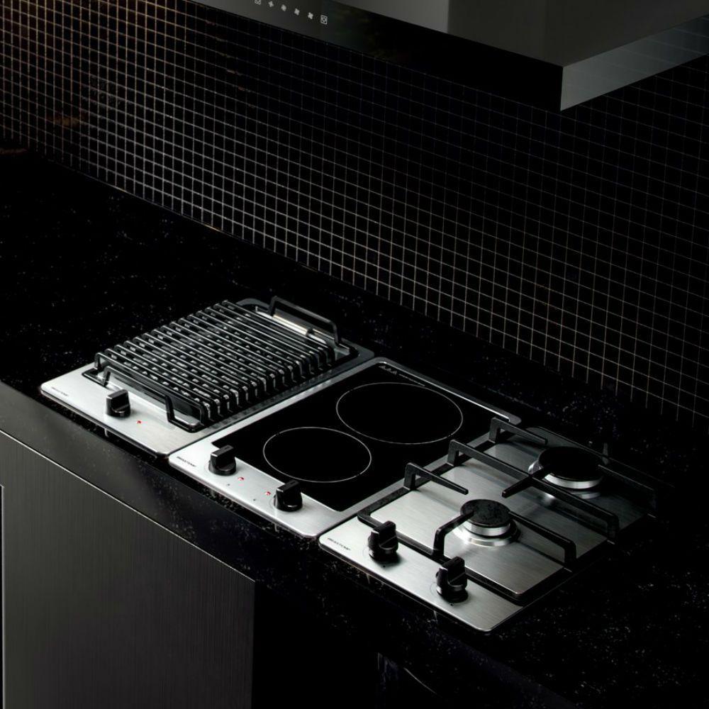 Cooktop 2 Bocas Elétrico Brastemp com Mesa Vitrocerâmica BDF31AR