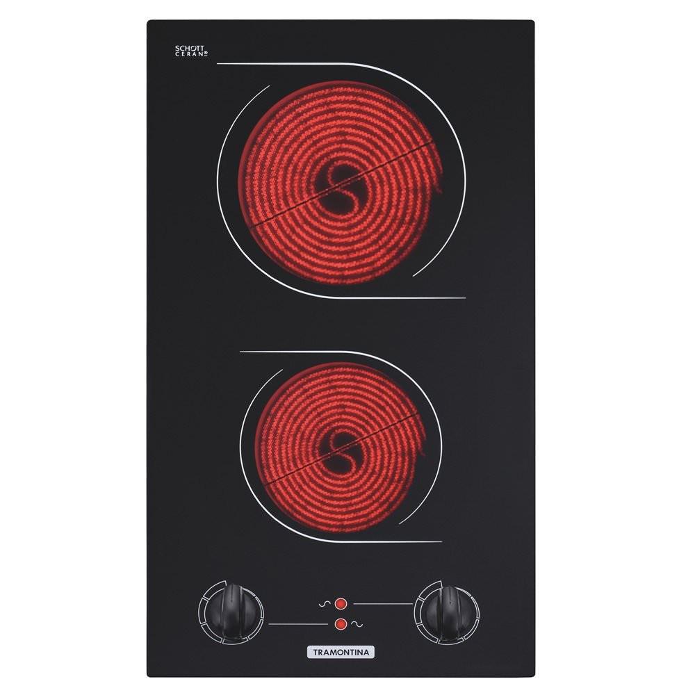 Cooktop 2 Bocas Elétrico Tramontina Dominó Cooktop Magazine Luiza