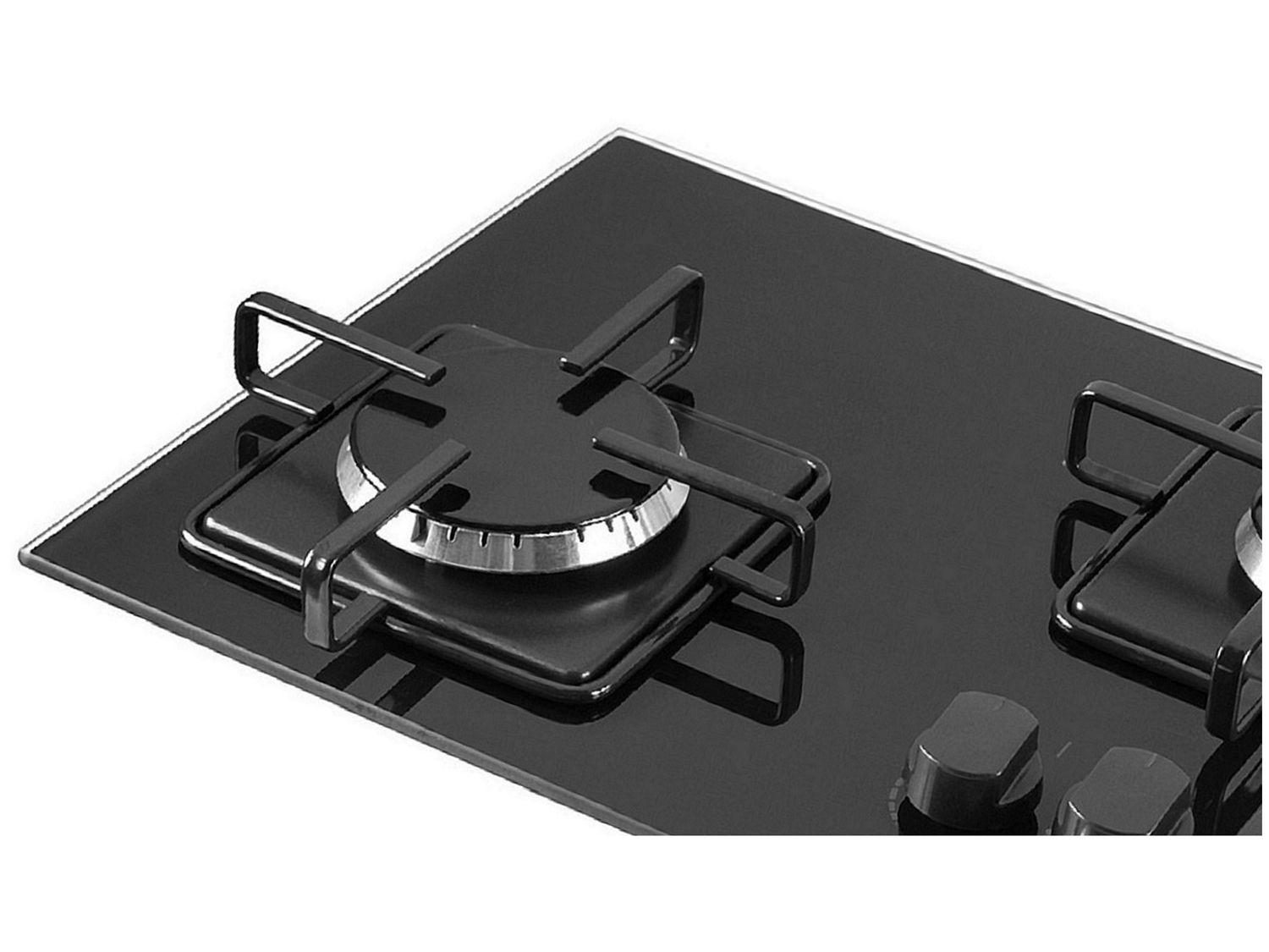 Cooktop 3 Bocas Built BLT 3Q SL PR à Gás Acendimento Superautomático