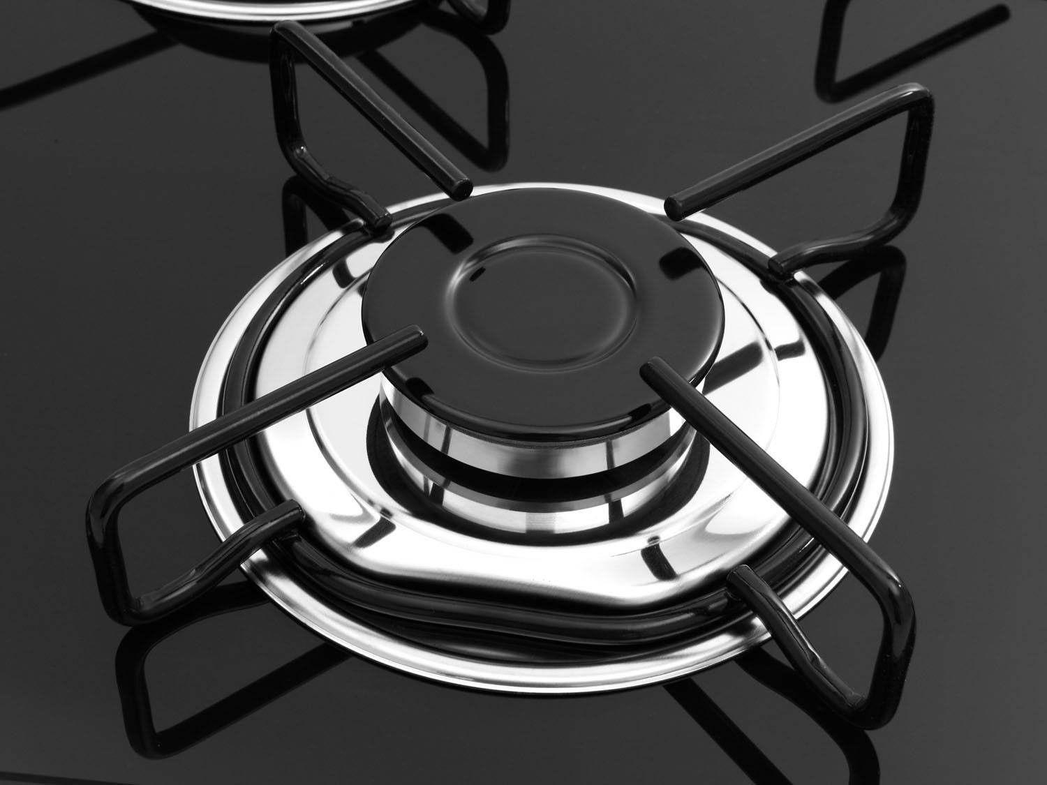 Cooktop 3 Bocas Tramontina Standard Brasil 3GG 45 à Gás Natural e GLP