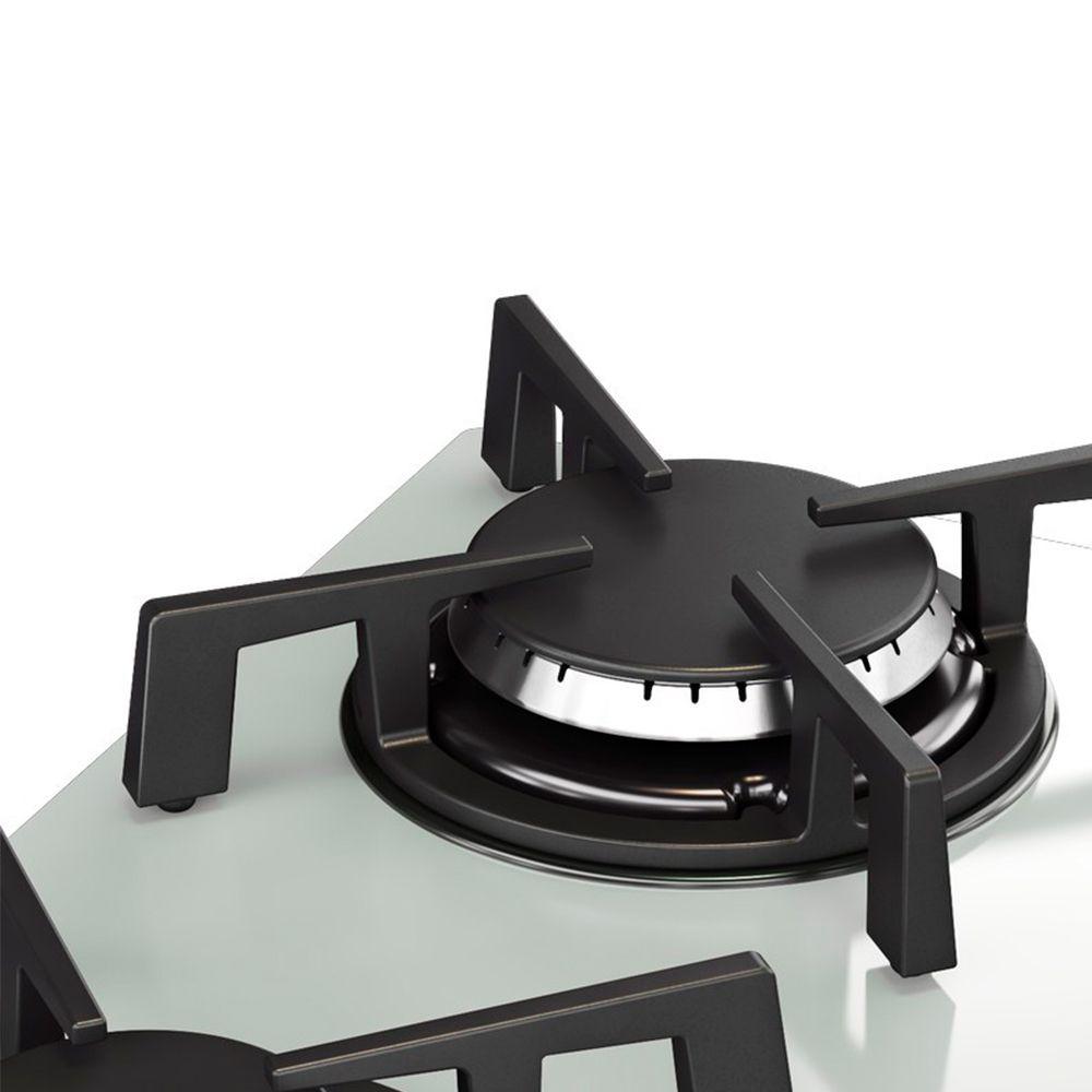 Cooktop 4 Bocas à Gás Itatiaia Vitrum com Acendimento Superautomático