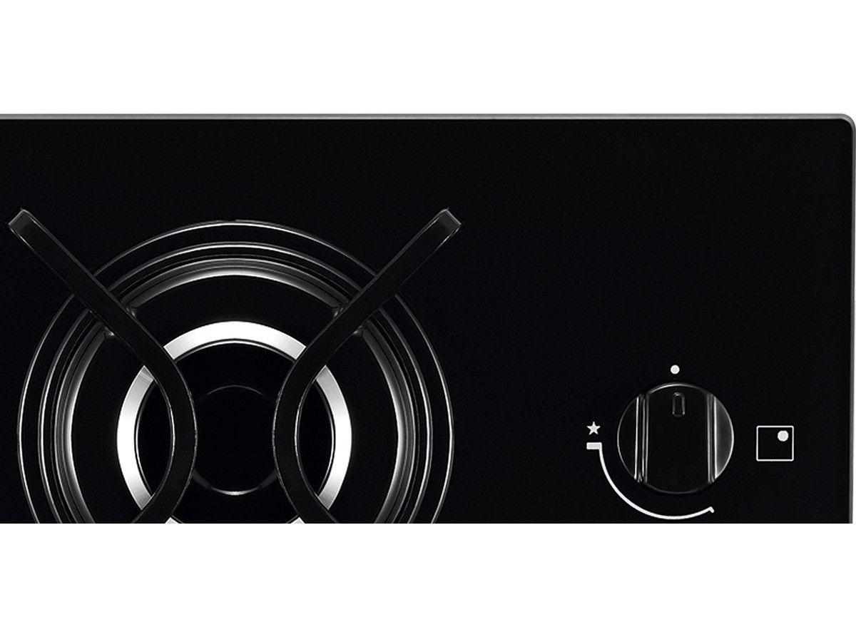 Cooktop 4 Bocas Brastemp Preto a Gás GLP Ative! BDD61 AE Cooktop 4