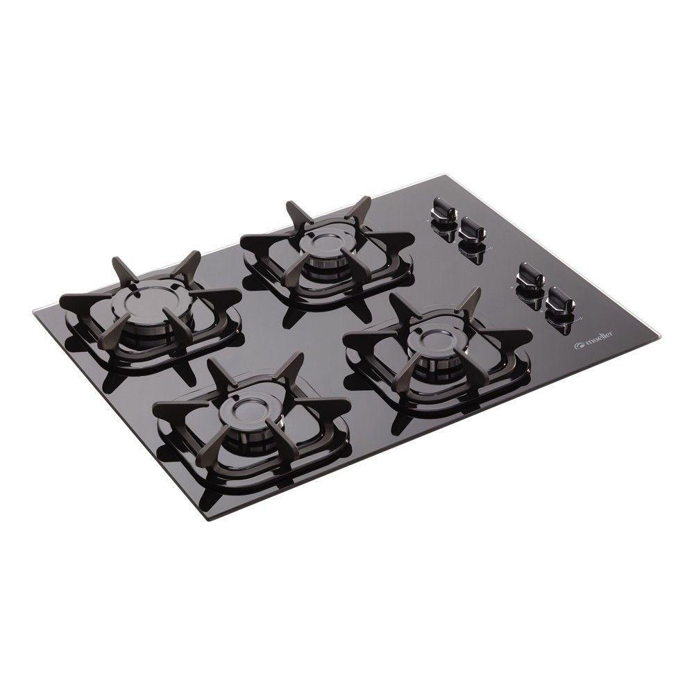 Cooktop 4 Bocas com Trempe de ferro fundido Mueller Cooktop