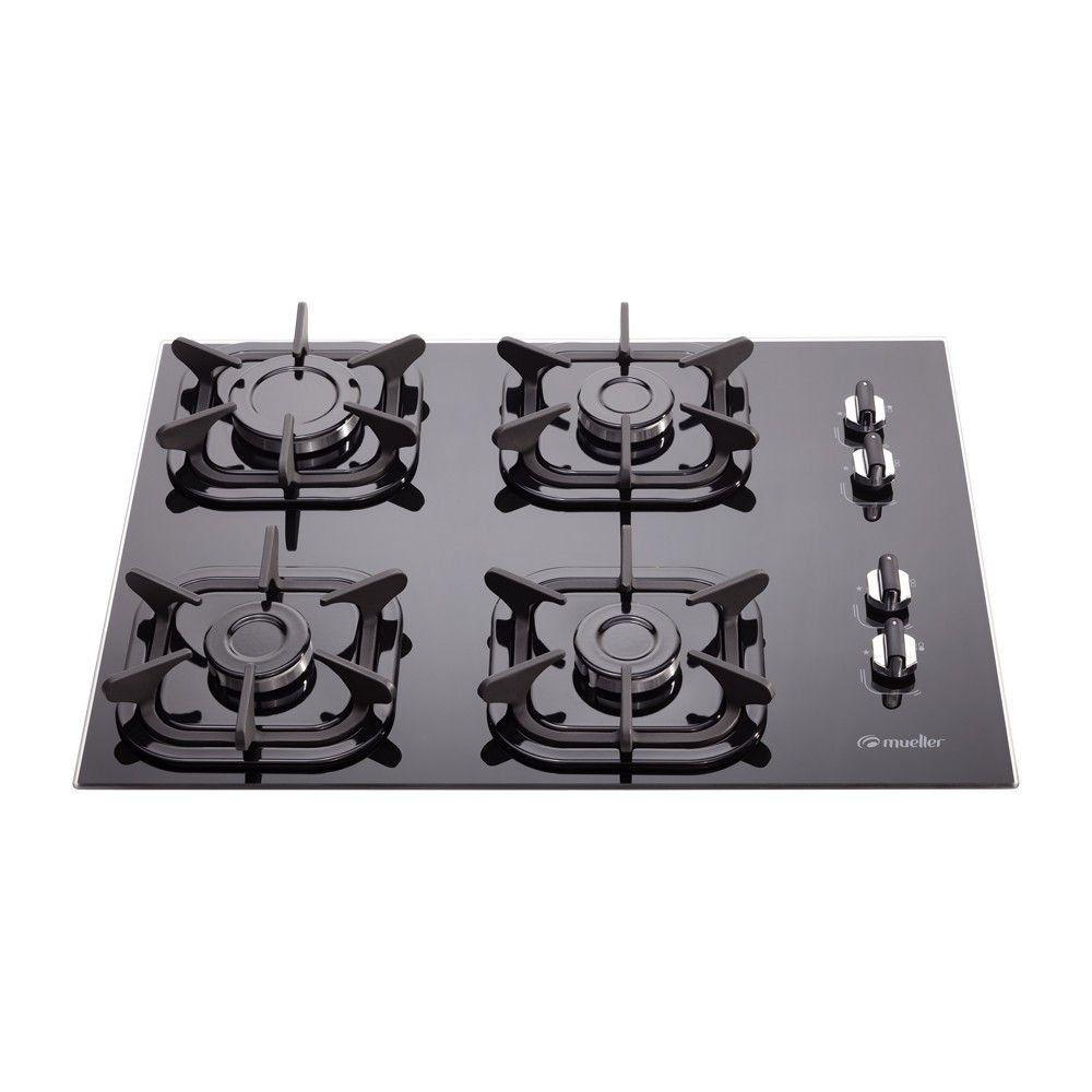 Cooktop 4 Bocas com Trempe de ferro fundido Mueller Cooktop