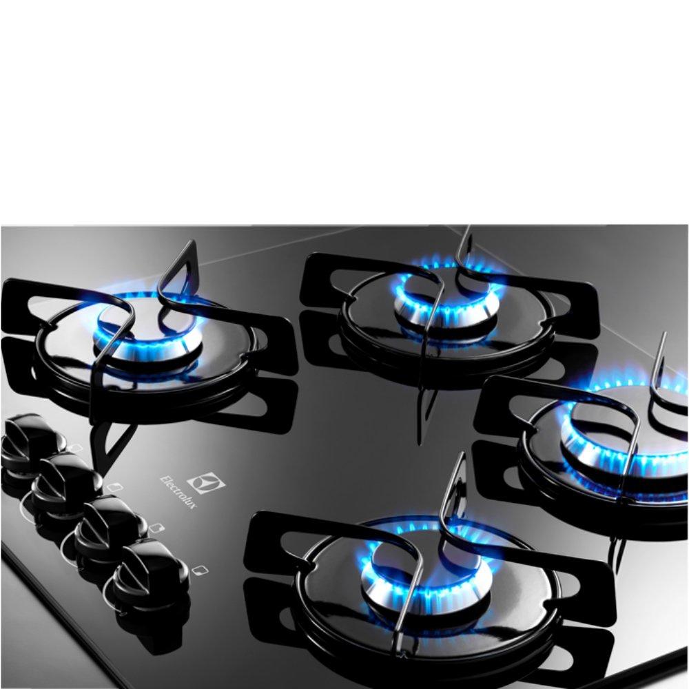 Cooktop 4 Bocas Electrolux GC60V A Gás Cooktop Magazine Luiza