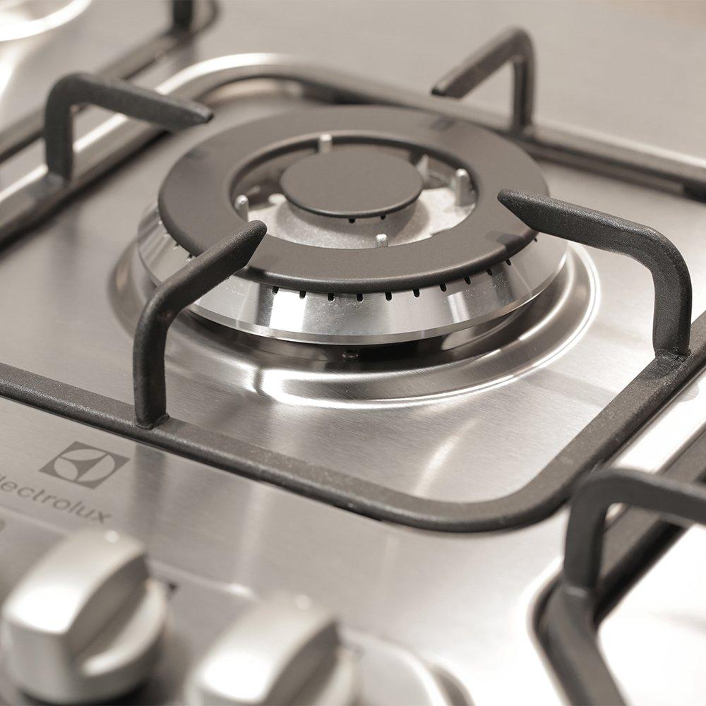 Cooktop 4 Bocas Electrolux GT60X Super Automático à Gás Cooktop 4 Bocas Magazine Luiza