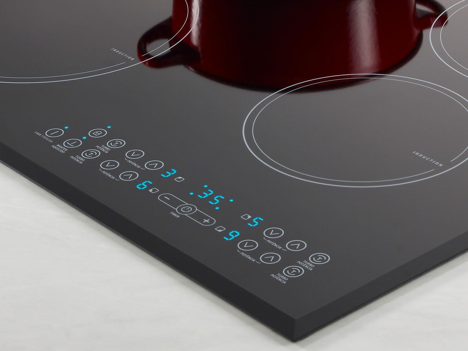 Cooktop 4 Bocas Electrolux IC60 Elétrico Vitrocerâmico Cooktop