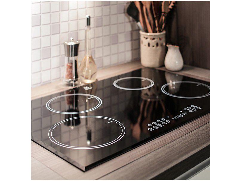 Cooktop 4 Bocas Electrolux IC80 Indução Vitroceramico Cooktop 4