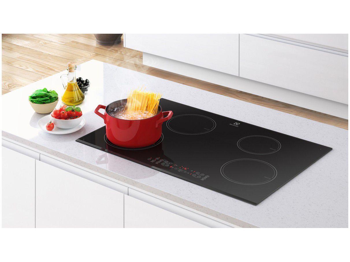 Cooktop 4 Bocas Electrolux IC80 Indução Vitroceramico Cooktop 4