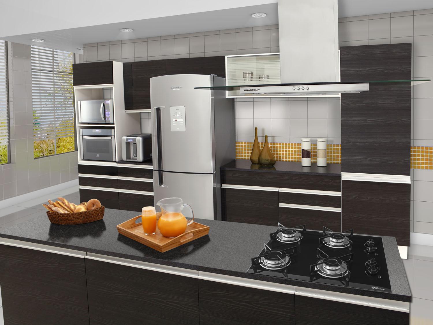 Cooktop 4 Bocas Fischer 1519 à Gás Cooktop Magazine Luiza