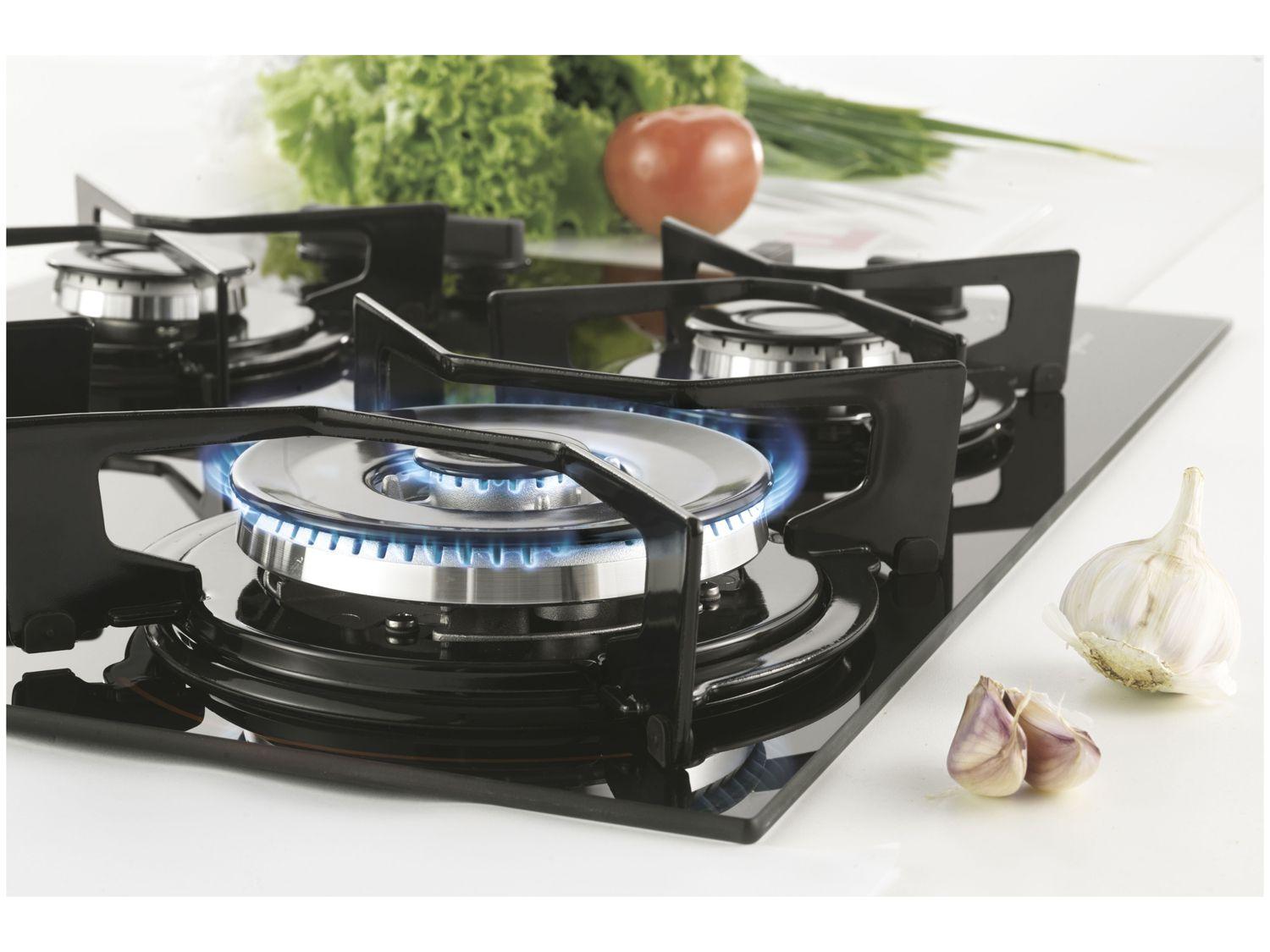 Cooktop 4 Bocas Fischer Fit Line 2629957078 à Gás GLP/Natural Acendimento Superautomático