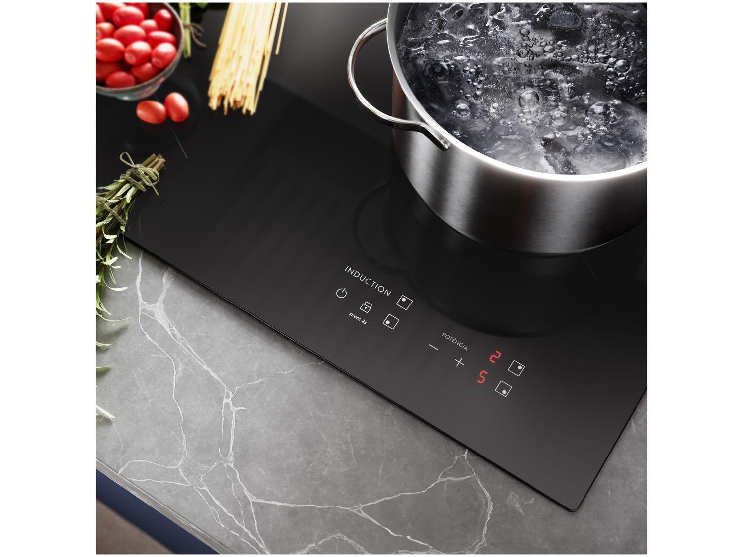 Cooktop 4 Bocas Indução Electrolux Vitrocerâmico Touch