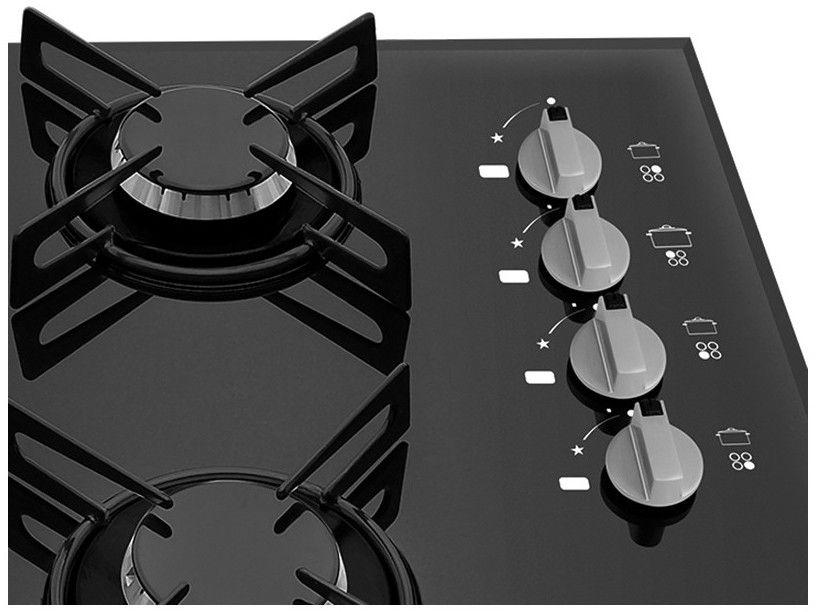 Cooktop 4 Bocas Philco Cook Chef 4 TC à Gás GLP Tripla Chama
