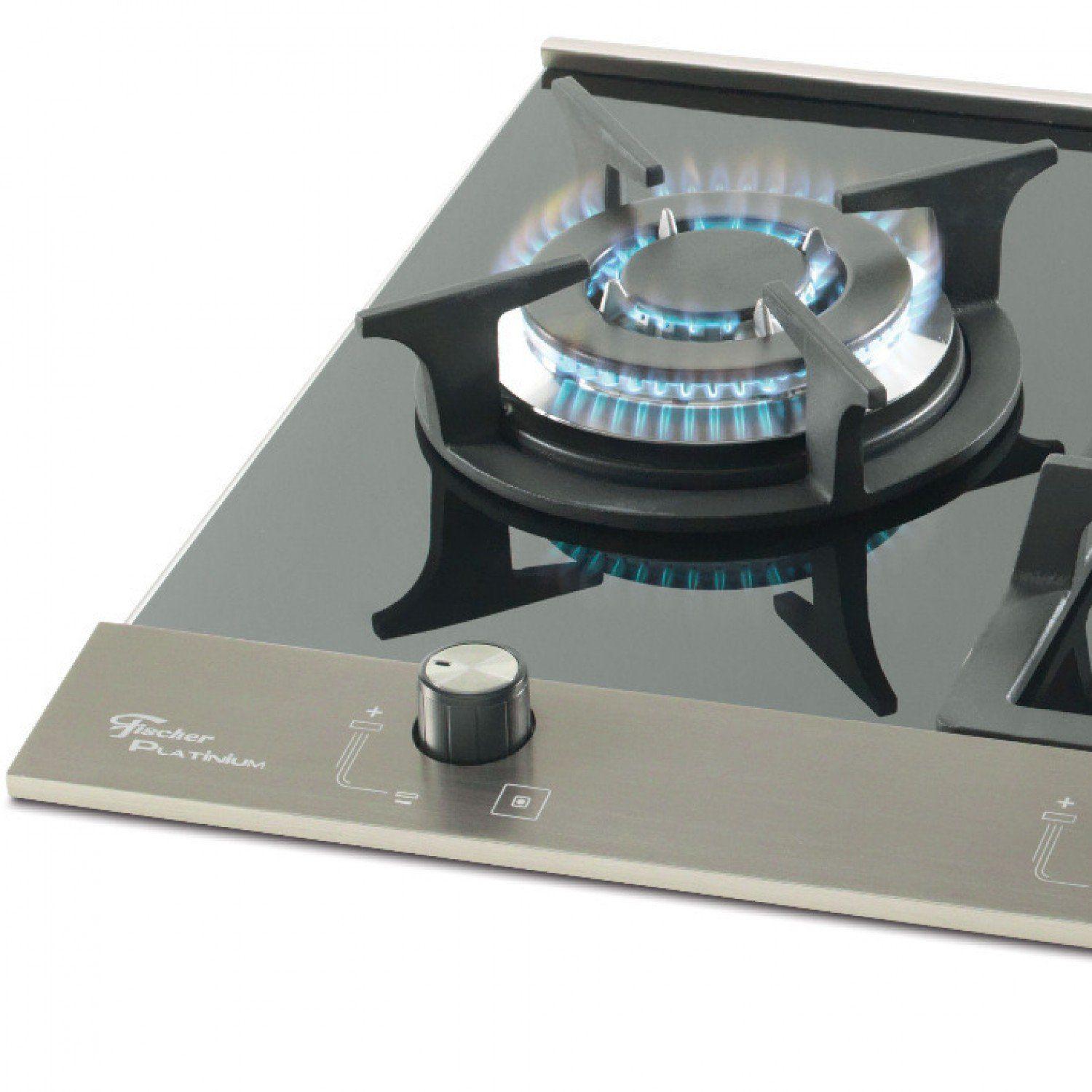 Cooktop 5 Bocas a Gás Automático Platinium Fischer Bivolt Preto