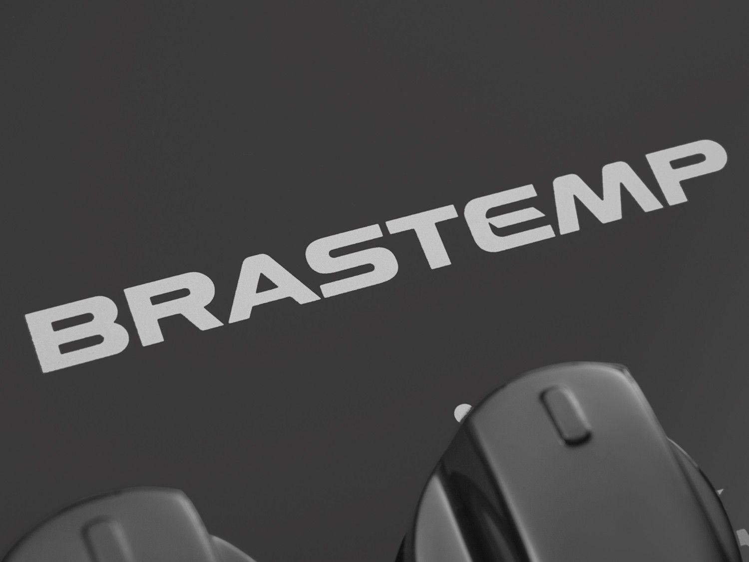 Cooktop 5 Bocas Brastemp Ative! BDD75AE à Gás Acendimento