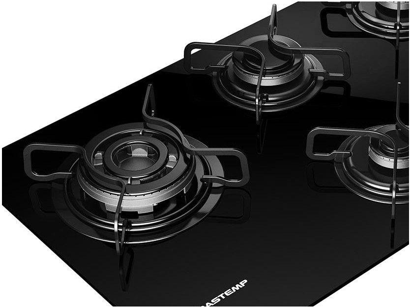 Cooktop 5 Bocas Brastemp Ative! BDT85 à Gás Natural e GLP Acendimento