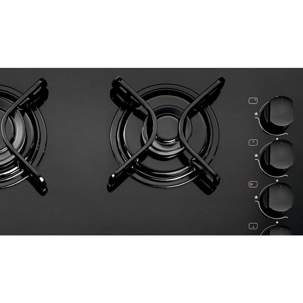 Cooktop 5 bocas Brastemp com quadrichama e acendimento automático