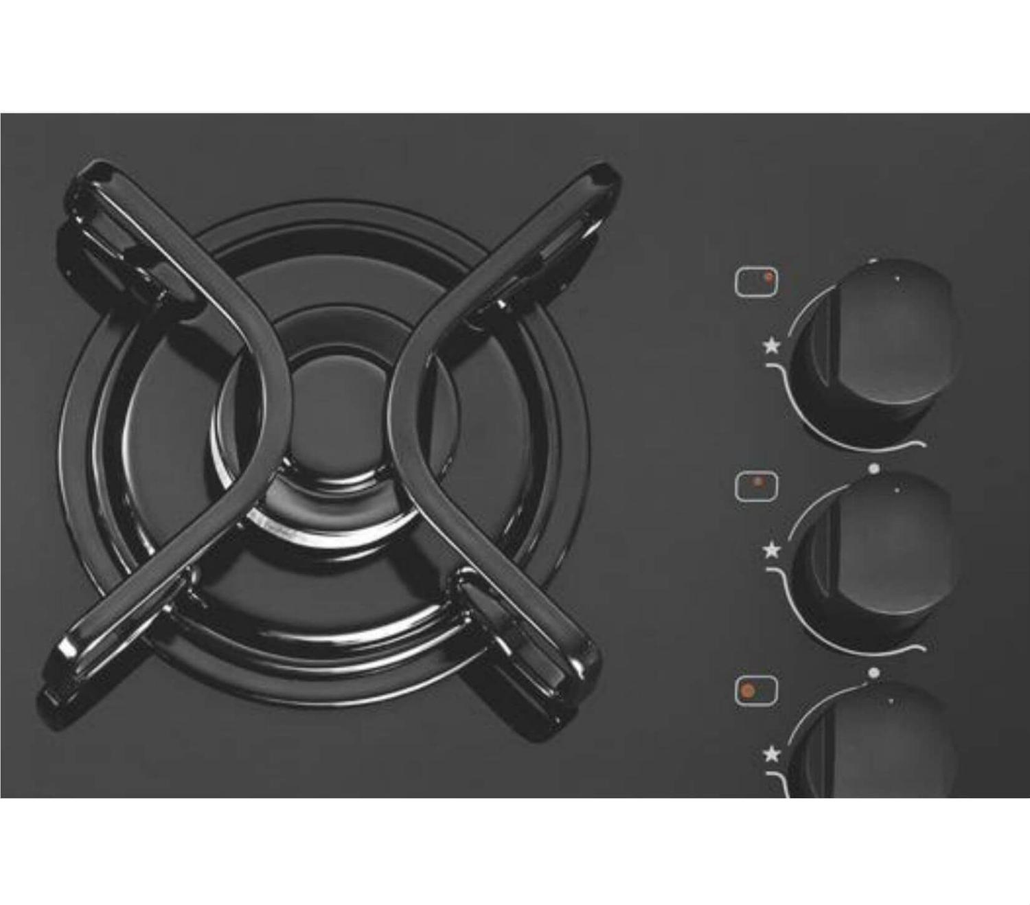Cooktop 5 bocas Brastemp com quadrichama e acendimento automático