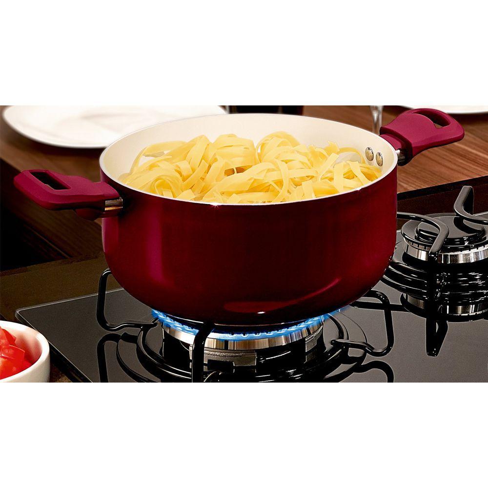 Cooktop 5 bocas Brastemp com quadrichama e acendimento automático