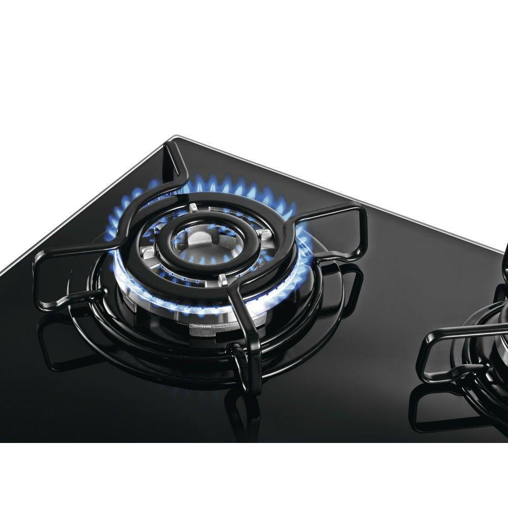 Cooktop 5 bocas Brastemp com quadrichama e timer touch Cooktop