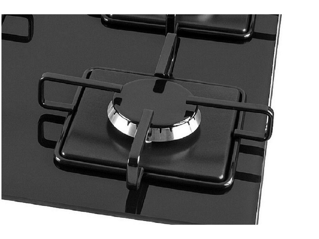 Cooktop 5 Bocas Built Preto à Gás GLP BLT 5Q PR Cooktop Magazine