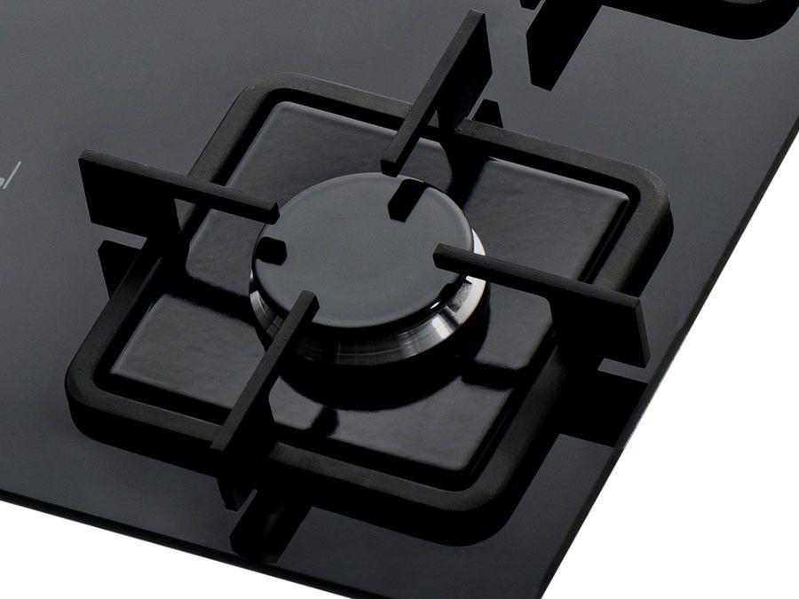 Cooktop 5 Bocas Built Preto à Gás GLP BLT 5Q PR Cooktop 5 Bocas