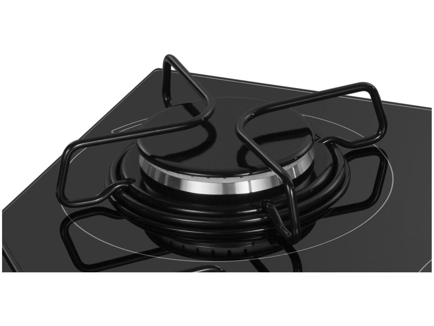 Cooktop 5 Bocas Mondial a Gás GLP Preto