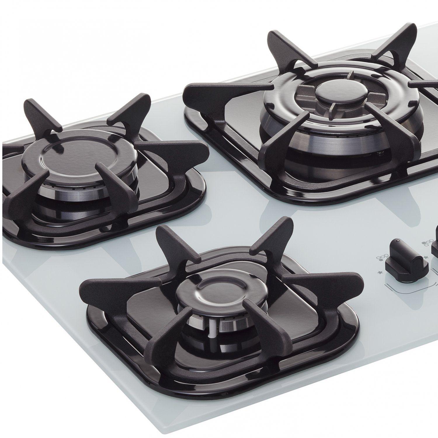 Cooktop 5 Bocas Tripla Chama a Gás Superautomático Mueller Bivolt