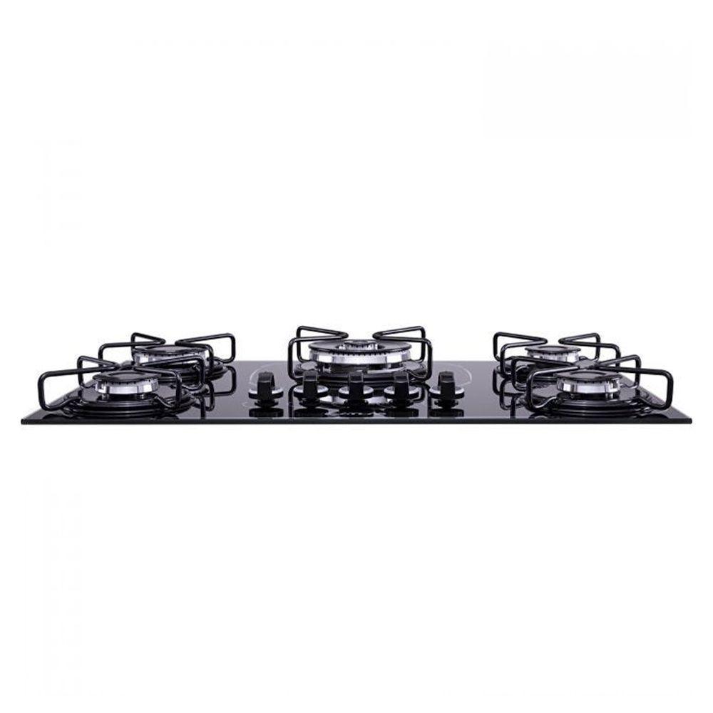 Cooktop 5Q Atlas Agile Up Glass Acendimento Superautomático Cooktop 5