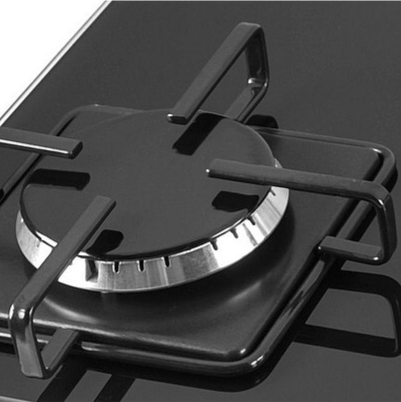 Cooktop a Gás 3 Bocas Built Slim Bivolt Automático Preto Cooktop 3