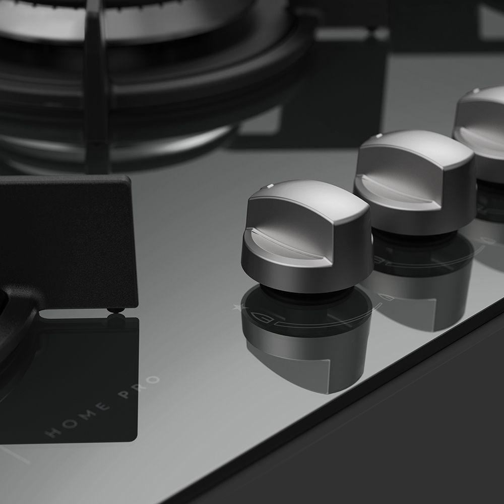 Cooktop a Gás 5 Bocas Prata Home Pro Electrolux (GC75U) Cooktop