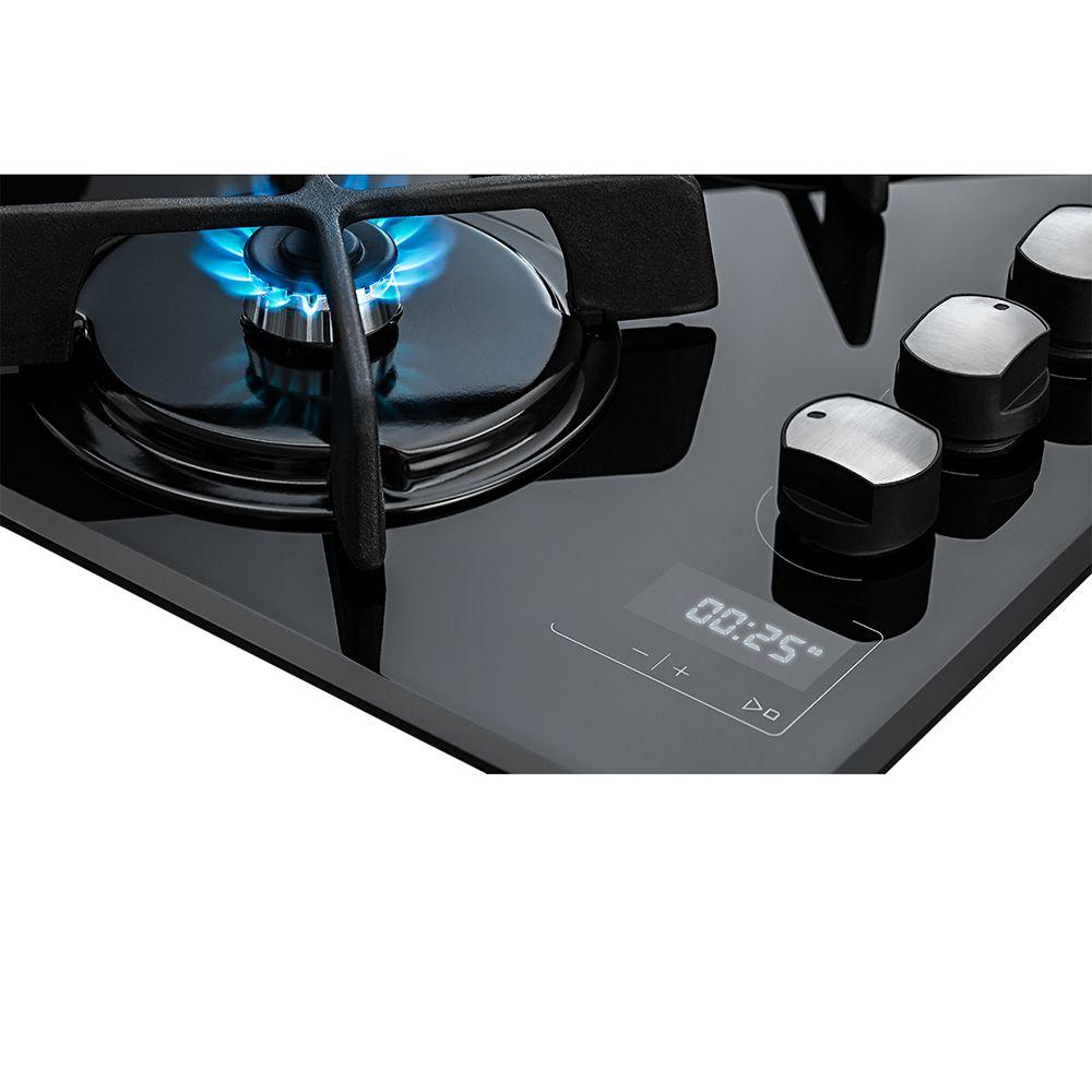 Cooktop a Gás Brastemp Gourmand Timer 5 Queimadores Bivolt BDT86AEUNA