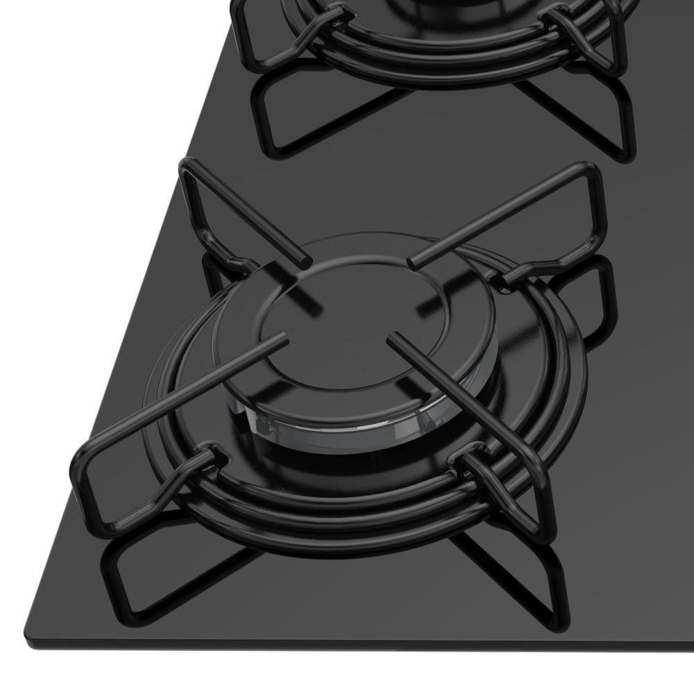 Cooktop Atlas Agile a Gás 4 Bocas com Acendimento Super Automático e