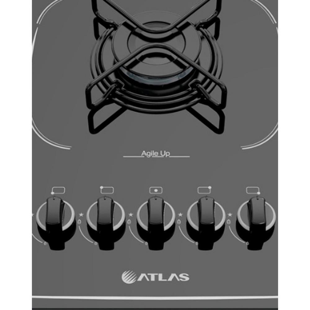 Cooktop Atlas Agile Up Glass, Superautomático, Vidro Temperado 5