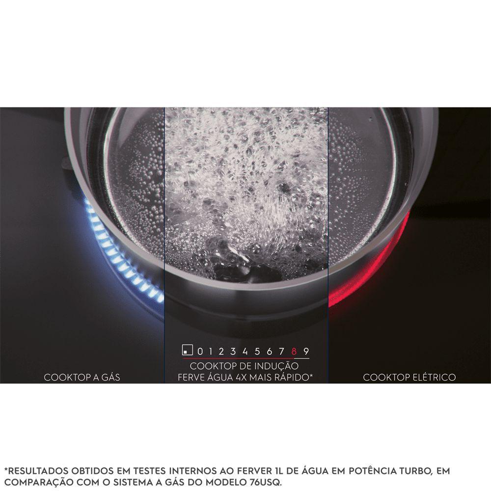 Cooktop de Indução 4 Zonas Unicook Preto Electrolux (IE60P) Cooktop